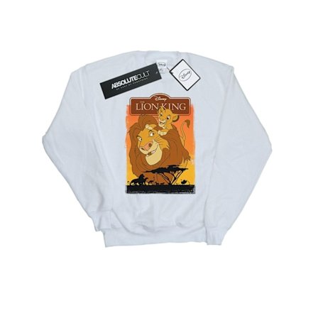 Disney Dam/Dam The Lion King Simba Och Mufasa Sweatshirt