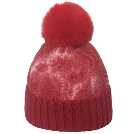 Koreansk Versjon Strikket Lue Varm Gradient Farge Beanie Lue Vinterlue Reise