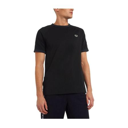 Fred Perry T-Shirts svart, Herr, Herr, Storlek: S