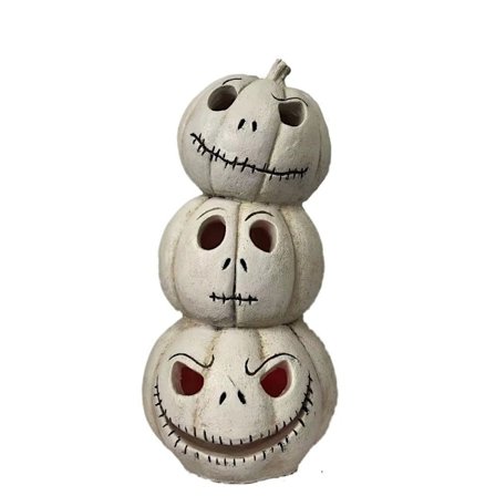 Halloween Ghost Pumpkin Resin Ornament Ghost Holding Pumpkin