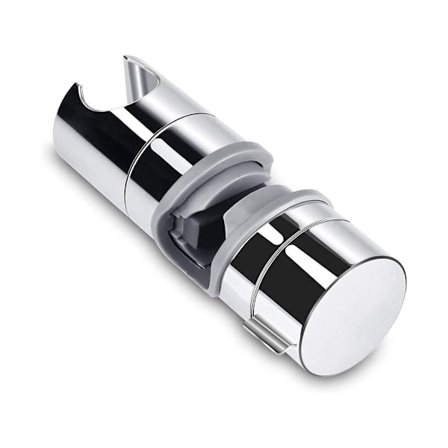 Brusestang 18-25mm ABS Justerbar Håndudskiftning Bruser Skinne Hovedskyder Klemme Holder Beslag