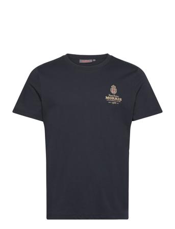Cobham Tee T-shirts Short-sleeved Marineblå Morris*Betinget Tilbud
