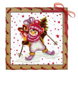 Broderikit Tavla Ut på tur