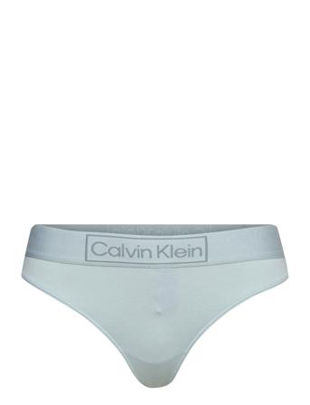 Thong Stringtrosa Underkläder Blå Calvin Klein