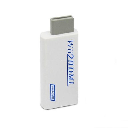 Nintendo Wii til HDMI-adapter - Fuld HD 1080p Hvid