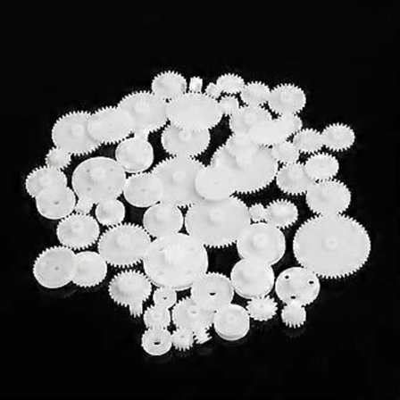 58 tyylin hammaspyörät WSFS-vaihteet muovia, kaikki moduuli 0.5, robottiosat, tee-se-itse