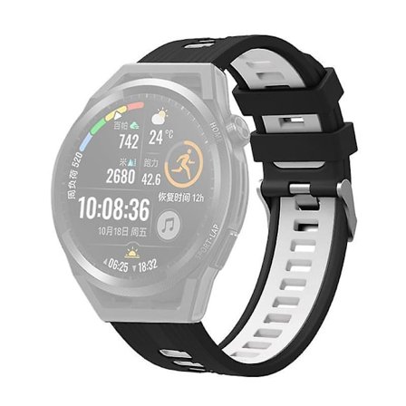 20mm silikon sportband för Galaxy Watch4/5/6 40mm 44mm/Watch6 Classic 43mm 47mm/Watch 5 Pro 45mm