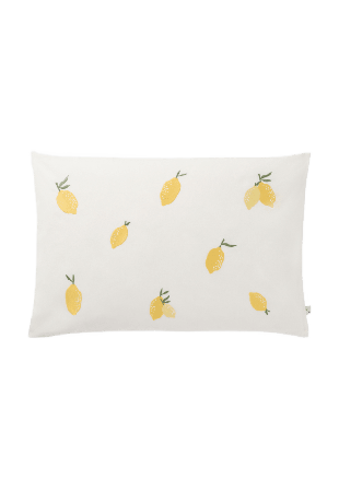 PORTOLINO LIVING Kuddfodral LEMONS 40x60 cm Vit ONESIZE