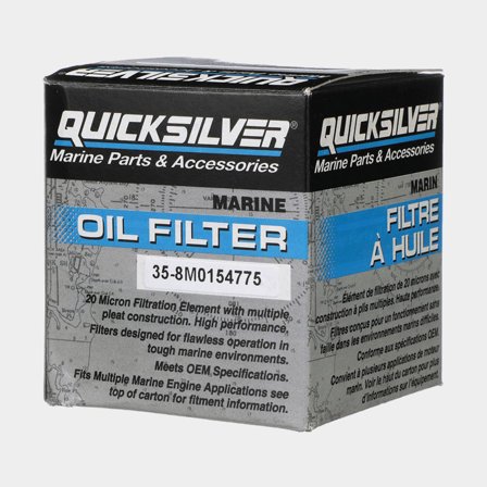Quicksilver 8M0154775 Oljefilter till olika marinmotorer