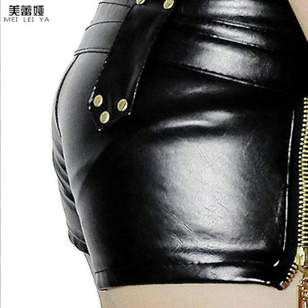 Korta denimbyxor för kvinnor, nattklubb, charmig design