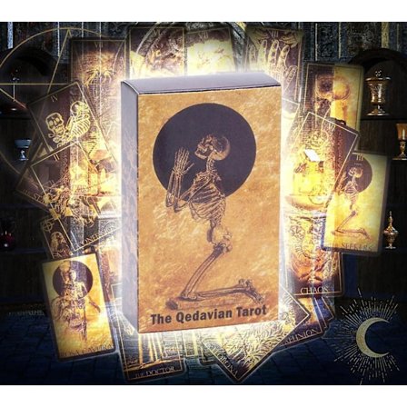 Tarot: 78 kortin pakka, englanninkielinen versio, ennustaminen, okkultismi, oraakkeli
