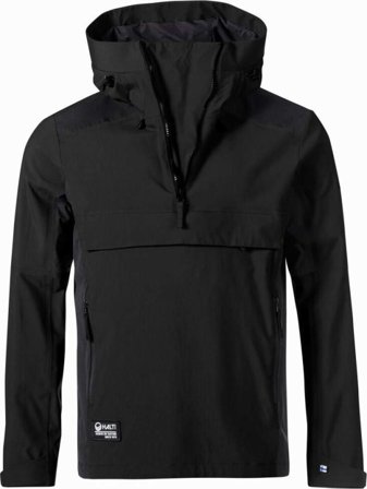Halti Men's Hiker Hybrid Anorack Men shell jackets Black S