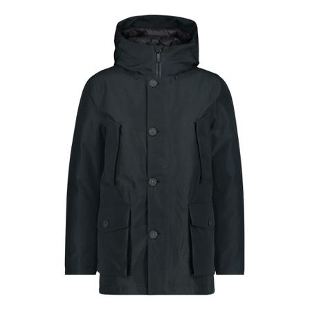 Woolrich, Zwart Mountain GTX Parka Zwart, Dames, Maat:XL
