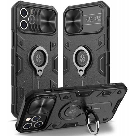 iPhone 13 Pro Stöttåligt Skal med Ringhållare Nillkin