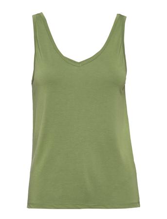 Slcolumbine Tank Top Top Ærmeløs Top Grøn Soaked In Luxury