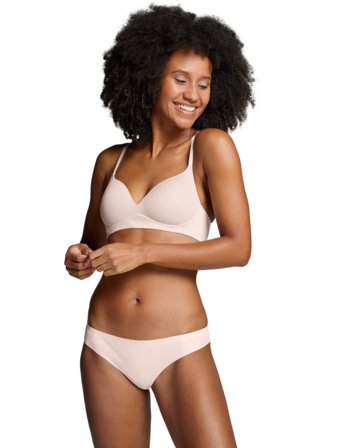 PUMA Puma Women Soft Padded Bra 1P - Pink - 80 D x 80