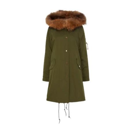 By Baunbaek, Winter Jackets Groen, Dames, Maat:L