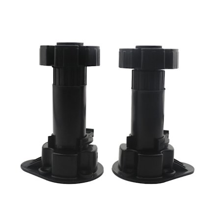 Möbelfötter 8 st Justerbar Höjd Plast Skåp Skåp F