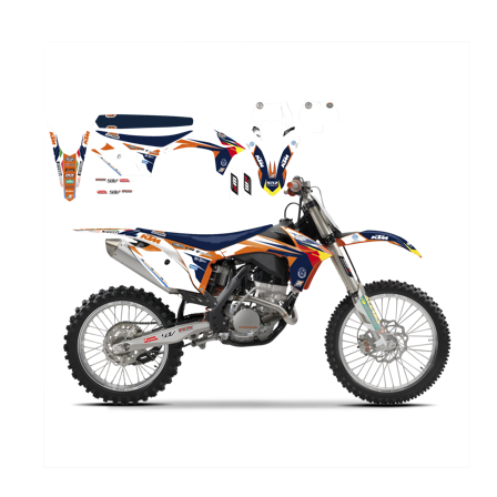 Blackbird Complete Set Replica Trophy 2017 - KTM 250 SX 2011-2012