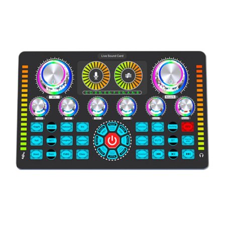 Live-äänikortti Äänilevy Ääniefektilevy Äänimikseri Suoraan lähetykseen, KTV-lauluihin, Suoraan tallennukseen, Kotiteatteri-KTV:hen