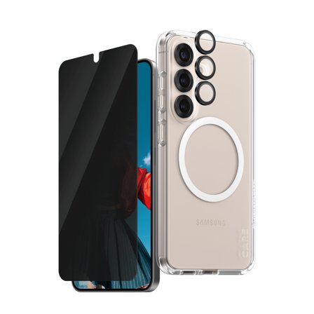 PanzerGlass CARE by PanzerGlass Flagship 3-in-1 Privacy Bundle Samsung S25