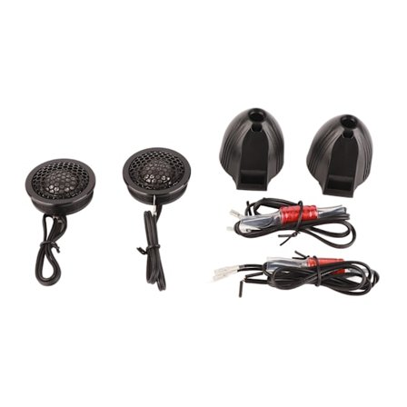 2 st 1 tum Audio Högtalare Dome Diskanthögtalare Stereo Musik Hög Känslighet för Bils Ljudsystem