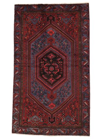 Orientalsk Hamadan Teppe 126X217 Ull, Persia/Iran