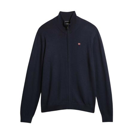Napapijri, Zip-throughs Blauw, Heren, Maat:M