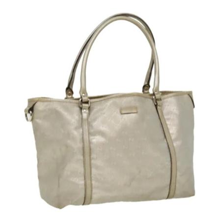 Gucci Vintage Pre-owned Canvas totes Grå, Dame Vintage Tasker, Størrelse: ONE Size