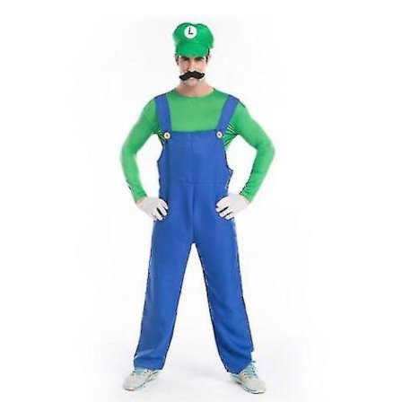 Super Mario Bros. Kostyme for Voksne Menn