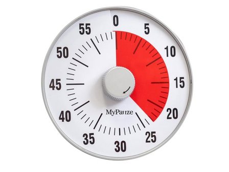 MYPAUZE Koncentrationsklocka 19x19 cm - Lyreco - Skola och förskola - Klassrummet / Lära - Matematik