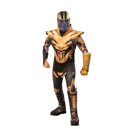 Star Wars Boys Deluxe Thanos Kostym 7-8 År Brun/Svart