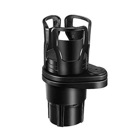 Auton mukitelineen laajennin, ajoneuvoon kiinnitettävä säädettävä mukiteline, 360 astetta pyörivä auton juomateline, monitoiminen pakettiauton 