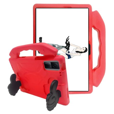 SKALO Samsung Tab A9+ Thumb Up Lasten Suojakotelo- Punainen