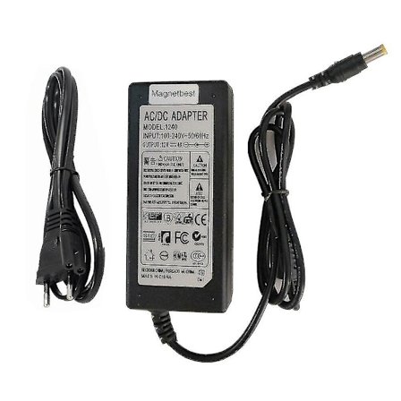 12V 4A 5.0mm AC-adapteri laturi Korg Ka310 Ka320 X50 Sp170 Sp170s Ad-12a 180 Mr-1000 Ek50 digitaalipianolle ja koskettimistolle -AD4-{EE} (nastalla)