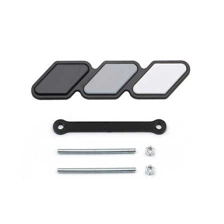 3 Grillmärke Emblem GRÅ