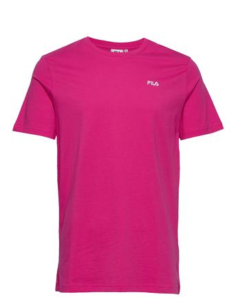 Men Unwind Tee T-shirts Short-sleeved Rosa FILA*Betinget Tilbud