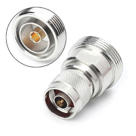 RF Koaxial Adapter L29 7/16 DIN Hona Jack Till N Hane Kontakt SZRH A-N [DB]