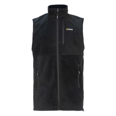 Swazi Sherpa Vest Black