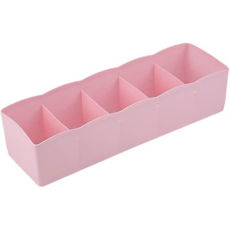 Fem-ruters Multifunksjons Undertøy Sokker Oppbevaringsboks