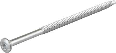 ESSVE 545410 Takskrue 4,8 mm Ø, BS, TX25, ruspert 110 mm, 500-pakning, Innfesting