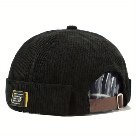 Herre Fløjlsbukser Docker Uden Skygge Hatte Skullcap Beanie Sømandshue Rullede Manchetter Dame Udlejer Hat Streetwear Docker Hue