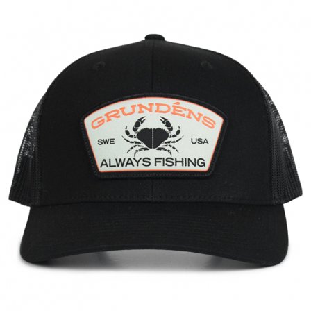 Grundéns Always Fishing Trucker Black