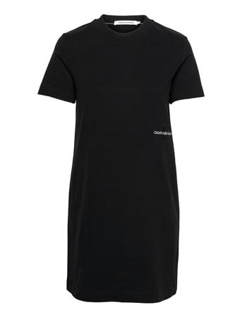Offplaced Monogram T-Shirt Dress Black Calvin Klein Jeans
