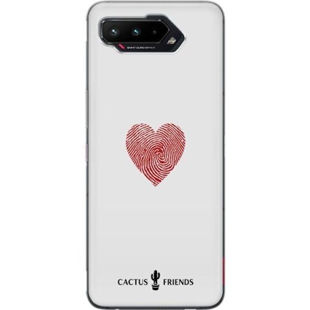 Kompatibel Mobilcover til Asus Asus ROG Phone 5 Cactus and Friends - Fingerprint Love