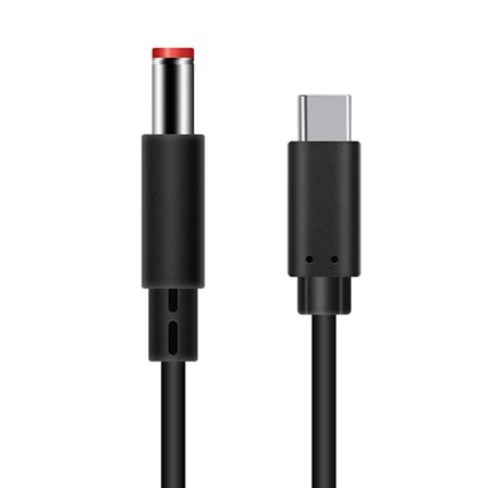 USB C TypeC til DC5.5x2.5mm 9V 12V 15V 20V Utløser Strømkabel for LCD-skjermer