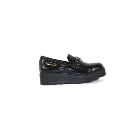 Cinzia Soft Catena moccasin , Zwart , Dames , Maat: 37 EU Sleehakken