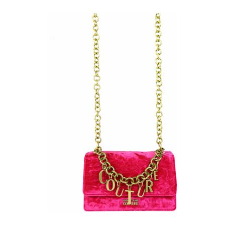 Versace Jeans Couture - Axelremsväskor - Rosa - Dam - Storlek: One Size, Dam, Storlek: ONE SIZE