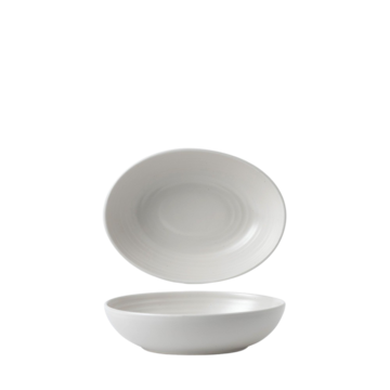 Skål Oval Evo Benvit