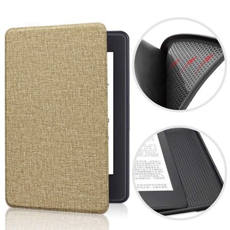 6,8 tommer E-Reader Folio Cover 11th Gen Protective Shell GULD